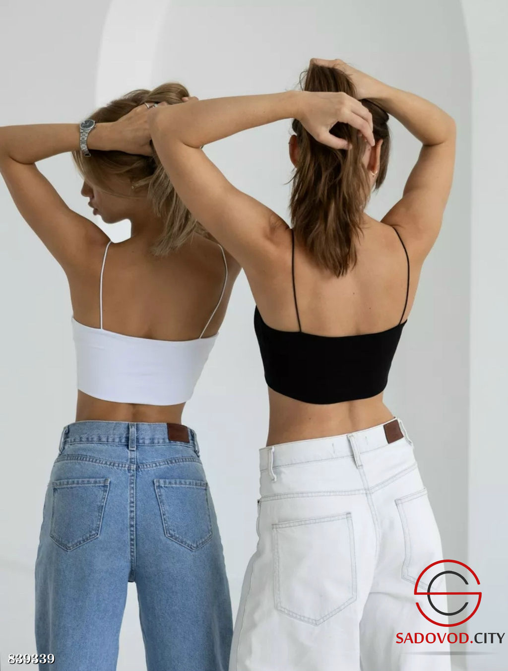 Топ женский однотонный - Bruno фото 2