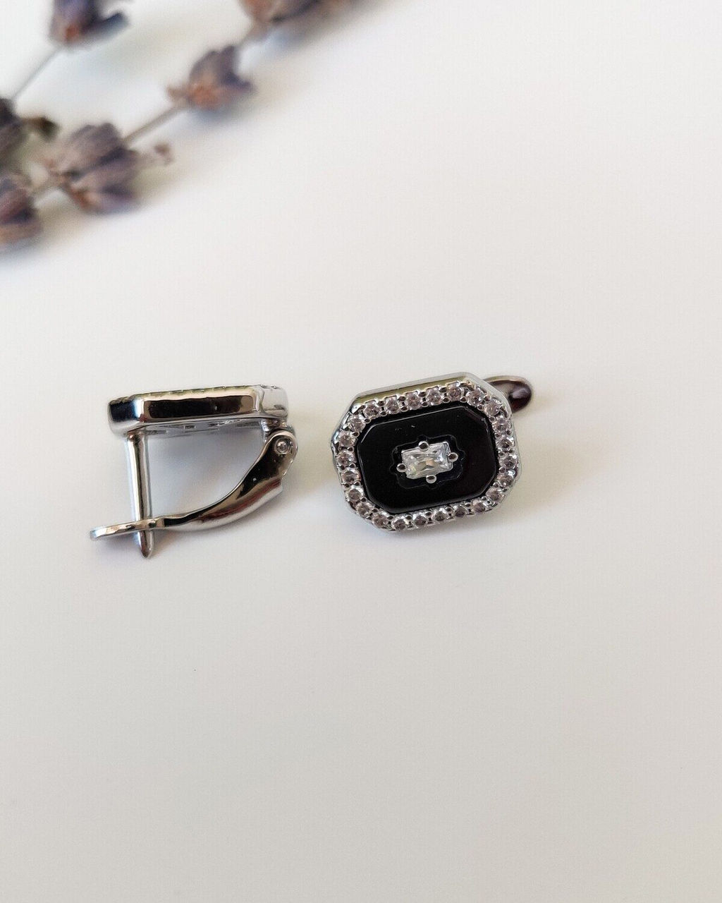 Серьги с керамикой