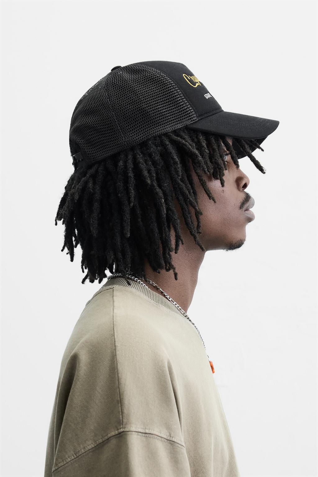 CAP WITH CONTRAST EMBROIDERY - Zara фото 2