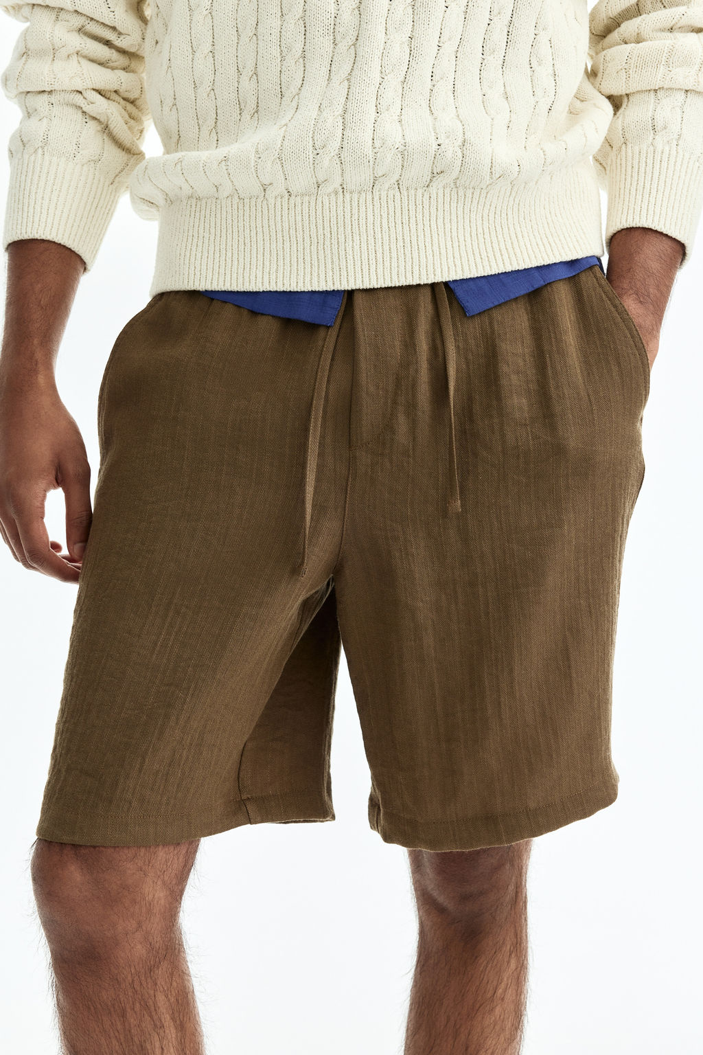 Pantal?n corto Loose Fit - H&m фото 6