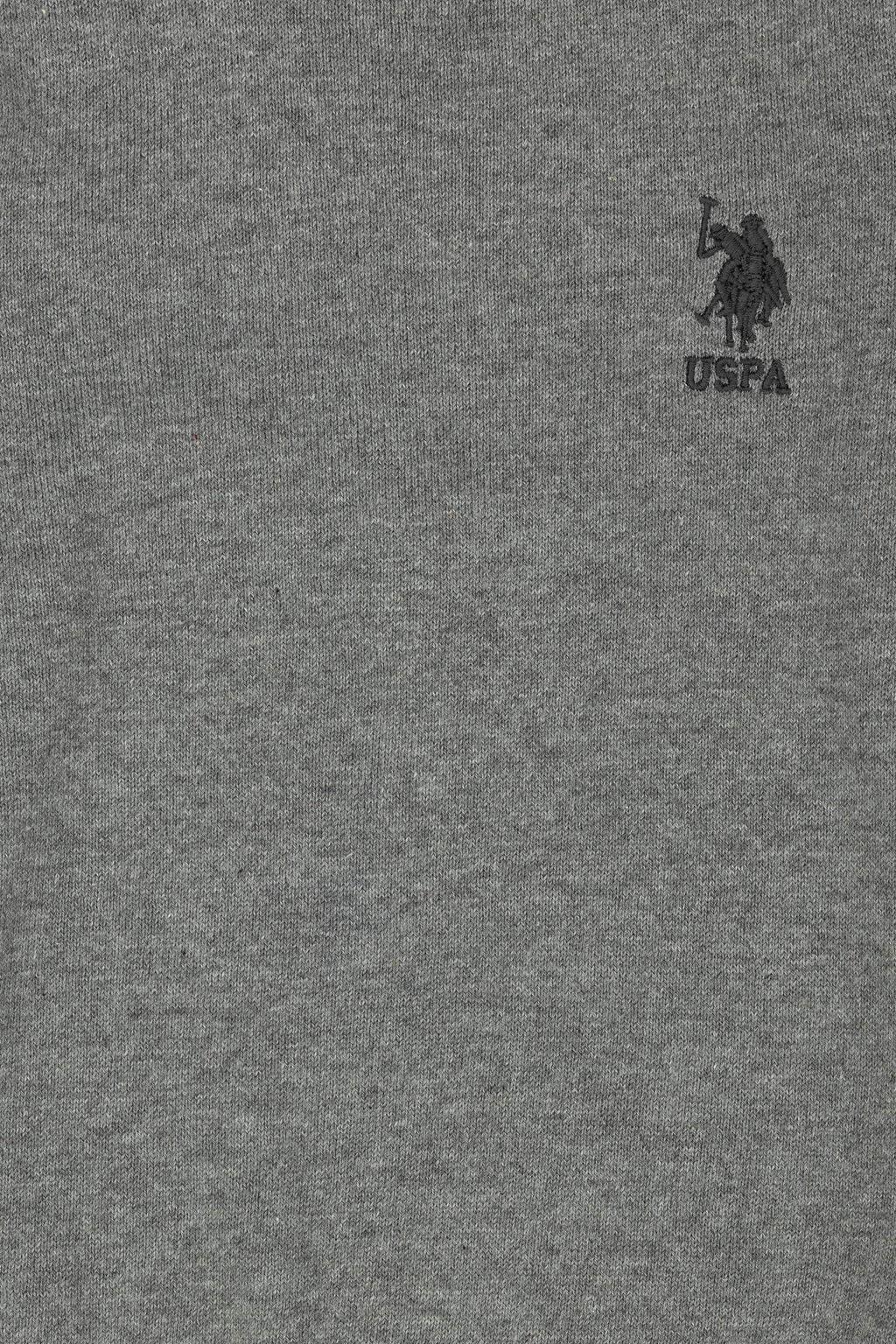 Серый меланжевый базовый свитер для мальчика - U.s. polo assn фото 9