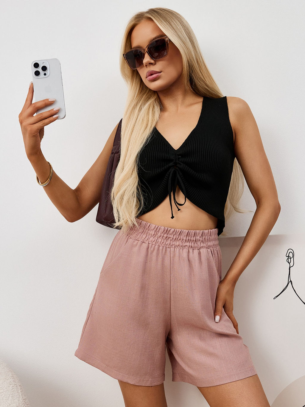 Шорты Аманти-2 из льна с вискозой - Виотекс фото 46