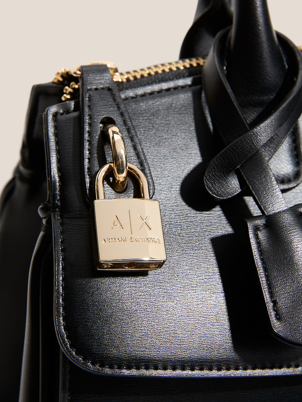 Женский тоут ARMANI EXCHANGE JANE Артикул 4368295, черный  фото 2