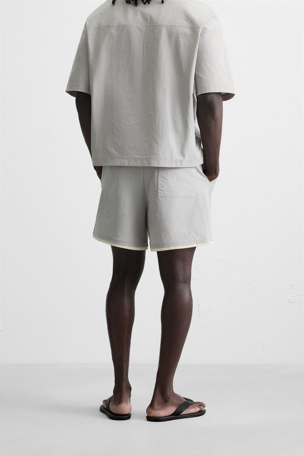 CONTRAST TECHNICAL SHORTS - Zara фото 12