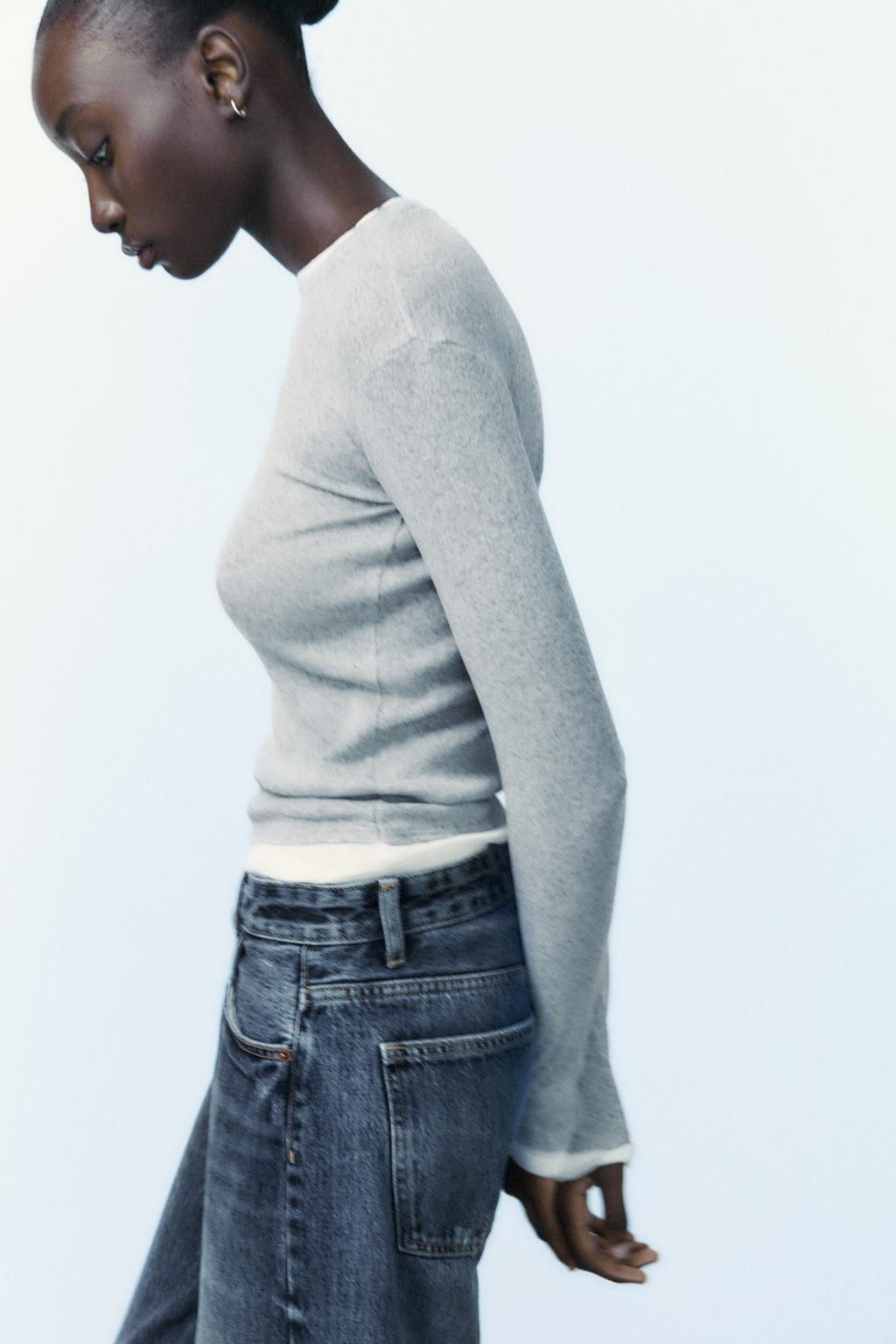 DOUBLE T-SHIRT - Zara фото 10