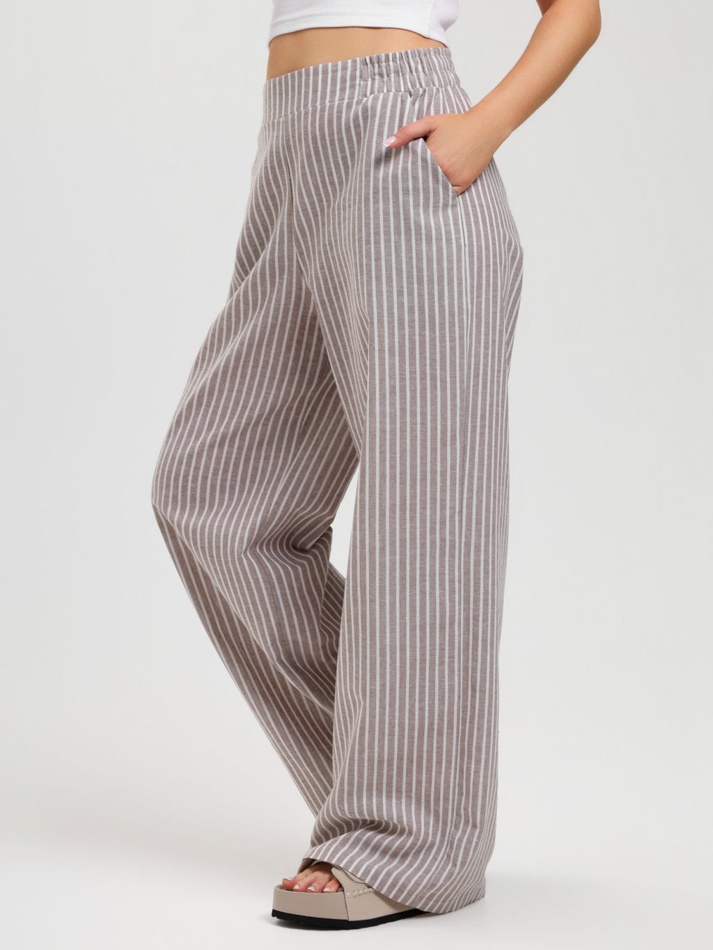 VIOTEX Брюки Летний день-2 (80% хлопок, 20% лён) - Виотекс фото 2