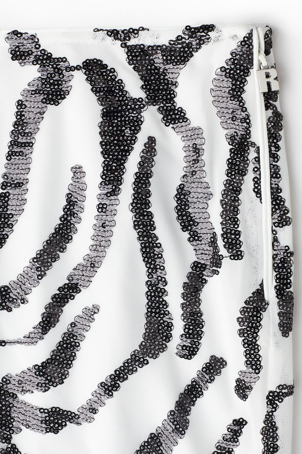 Falda de tubo con estampado de lentejuelas - H&m фото 6