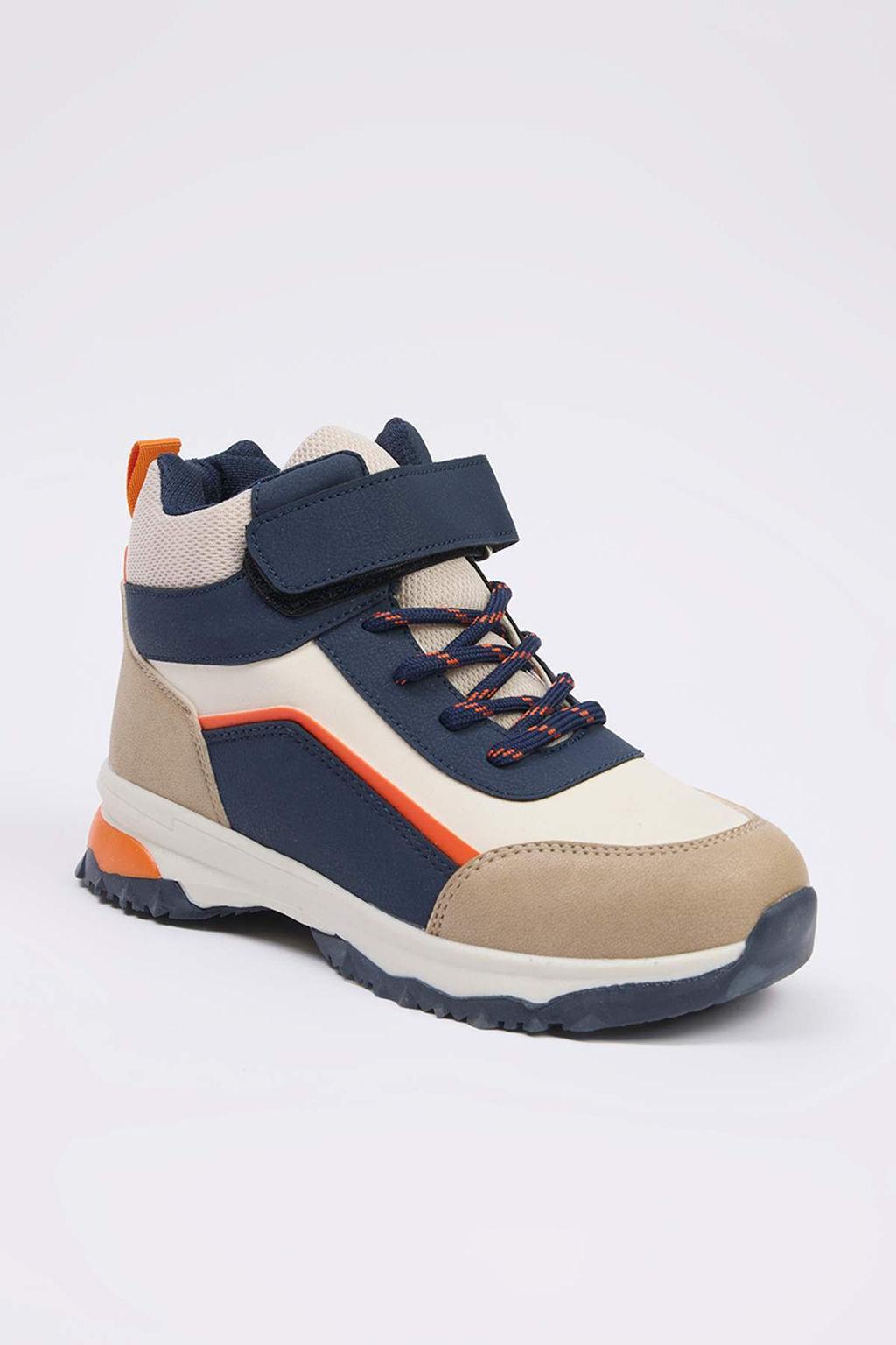 Lacivert Renk Bloklu C?rt Detayl? Buyuk Erkek Cocuk Kids Trekking Bot TAKAW26BO00004 - Trendyolmilla фото 2