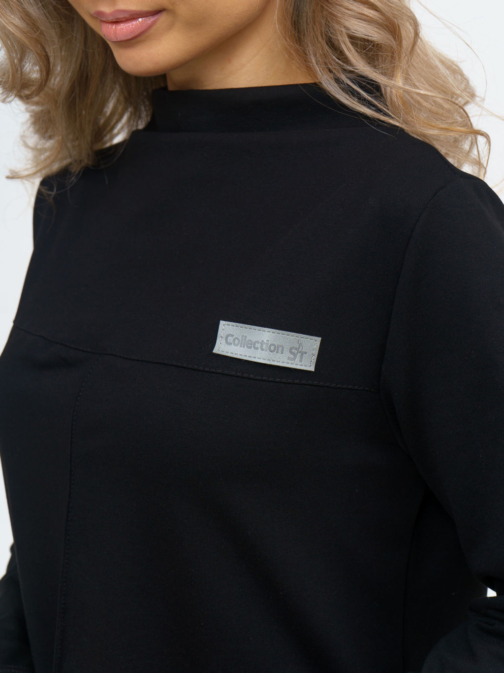 854 Платье "черный"