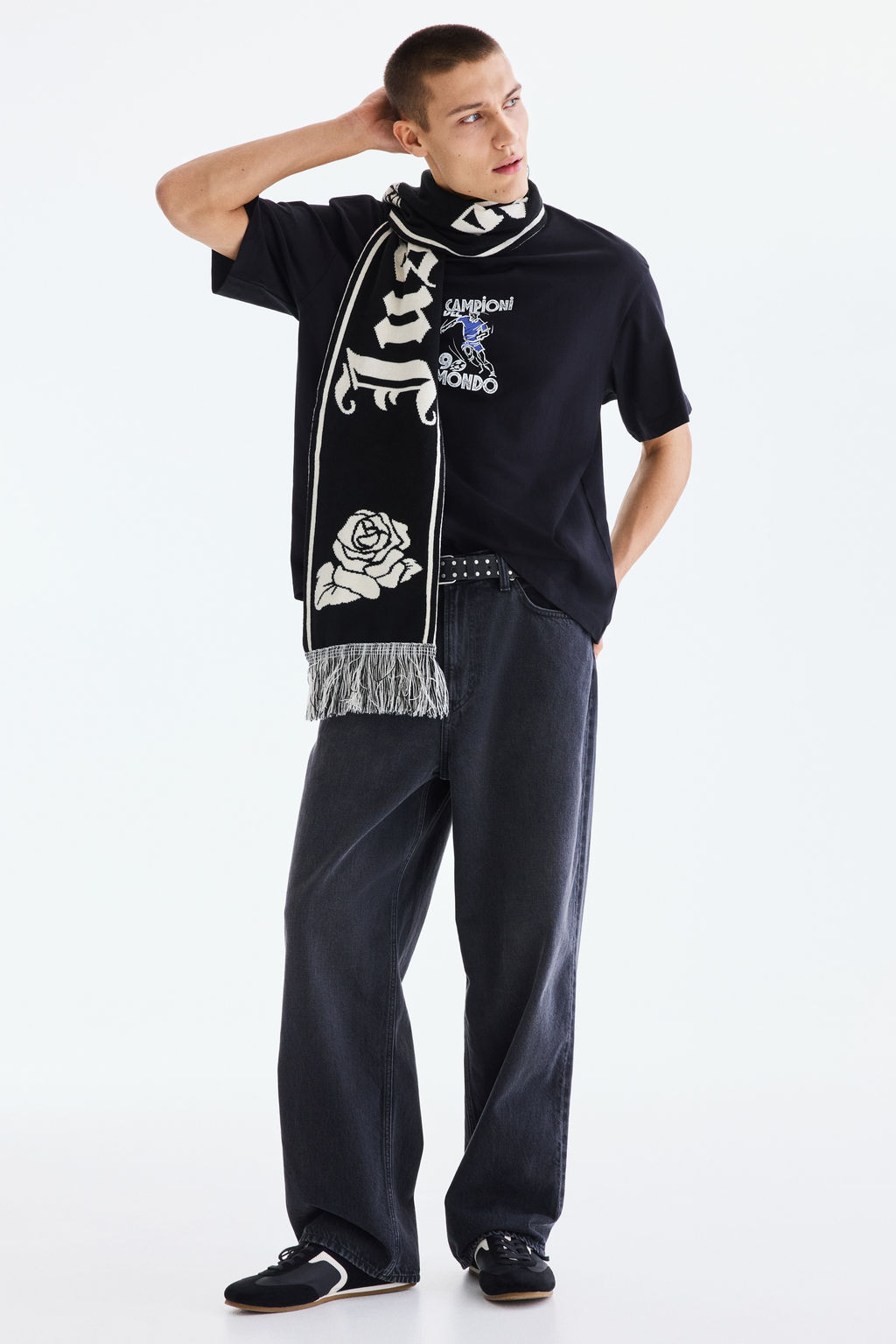 Camiseta con motivo estampado Loose Fit - H&m фото 26