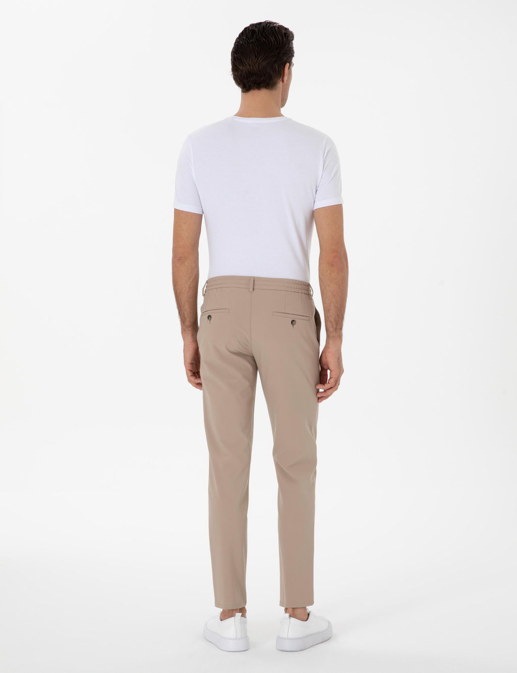Vizon Slim Fit Beli Ba_c_kl_ Esnek Klasik Pantolon