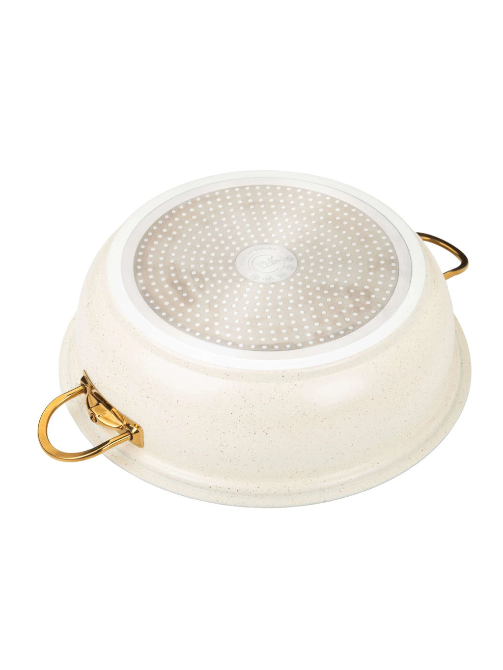 Мантоварка с крышкой стеклянной 28х10 см (5,8 л) с АПП, цвет: айвори, арт. 4000-IVR-28. - D.L.K. фото 4