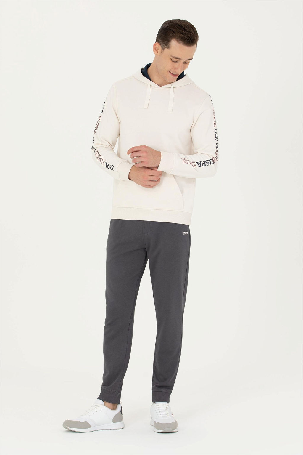 U. S. Polo Assn Мужские спортивные штаны антрацитового цвета - U.s. polo assn фото 10