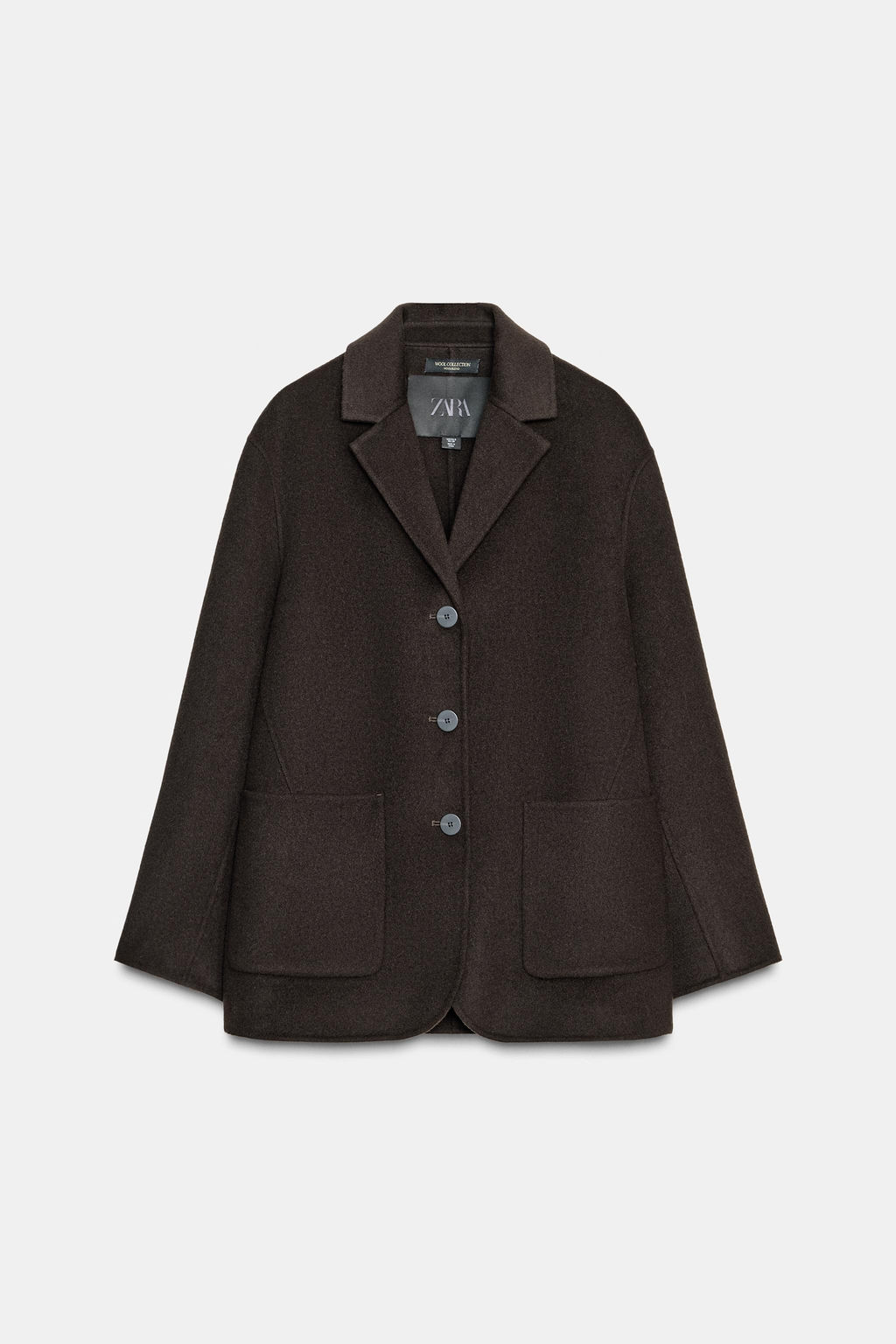 WOOL BLEND BLAZER ZW COLLECTION