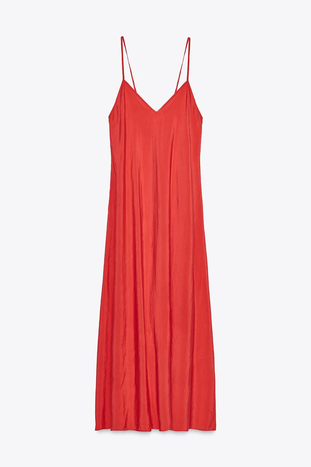 FLOWING MIDI DRESS - Zara фото 5