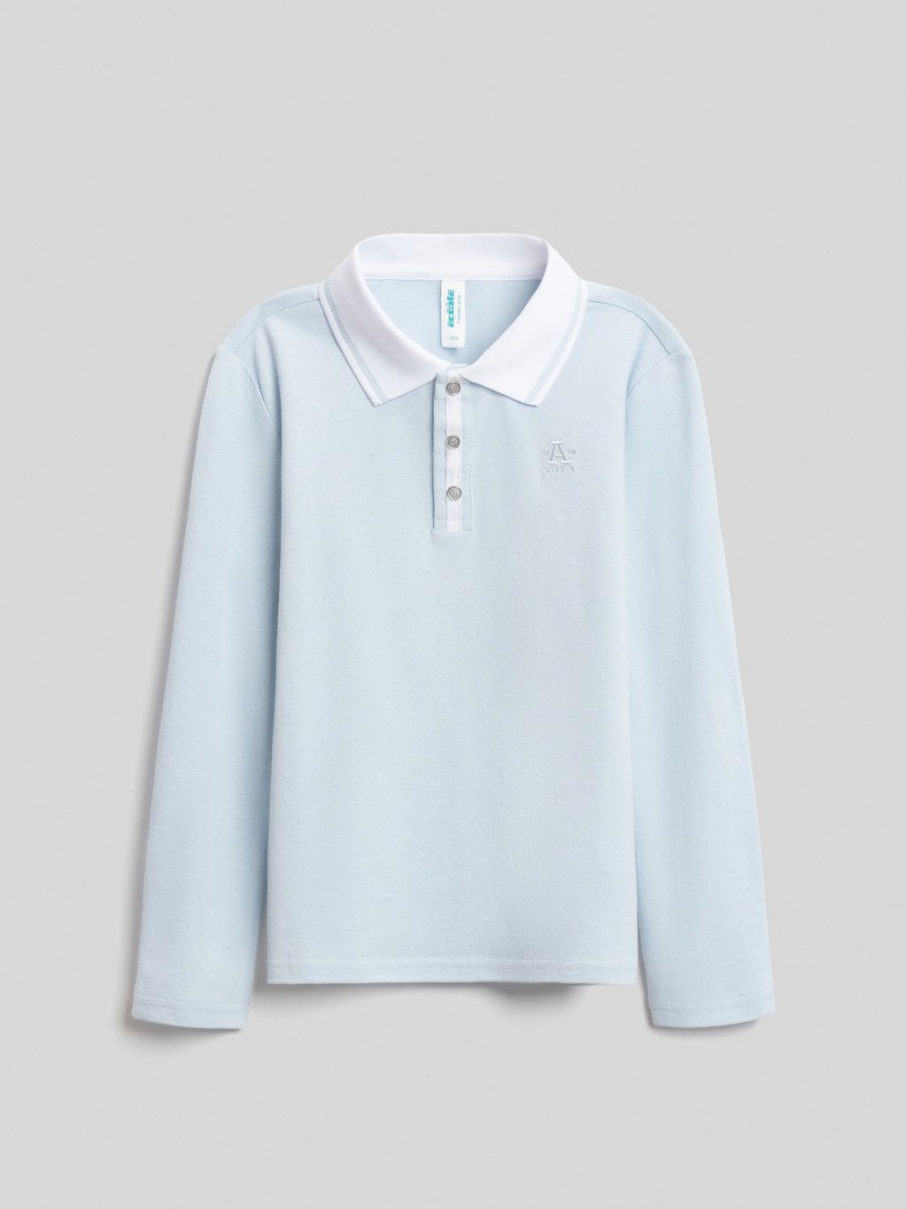 ACOOLA / Сорочка-поло верхняя для мальчиков Declan светло-голубой  фото 3