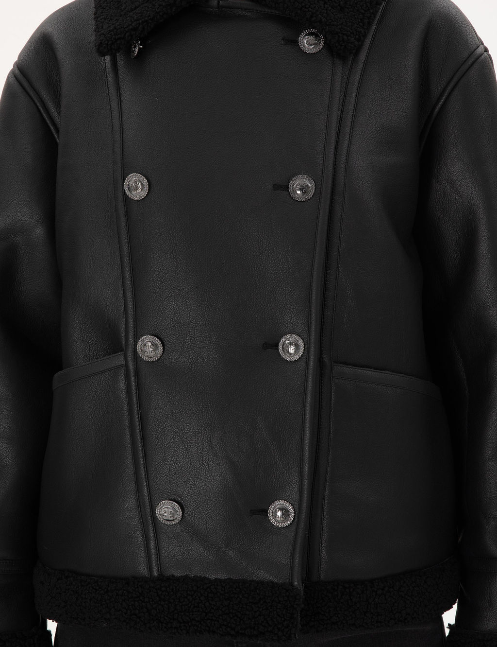 Siyah Regular Fit Mont