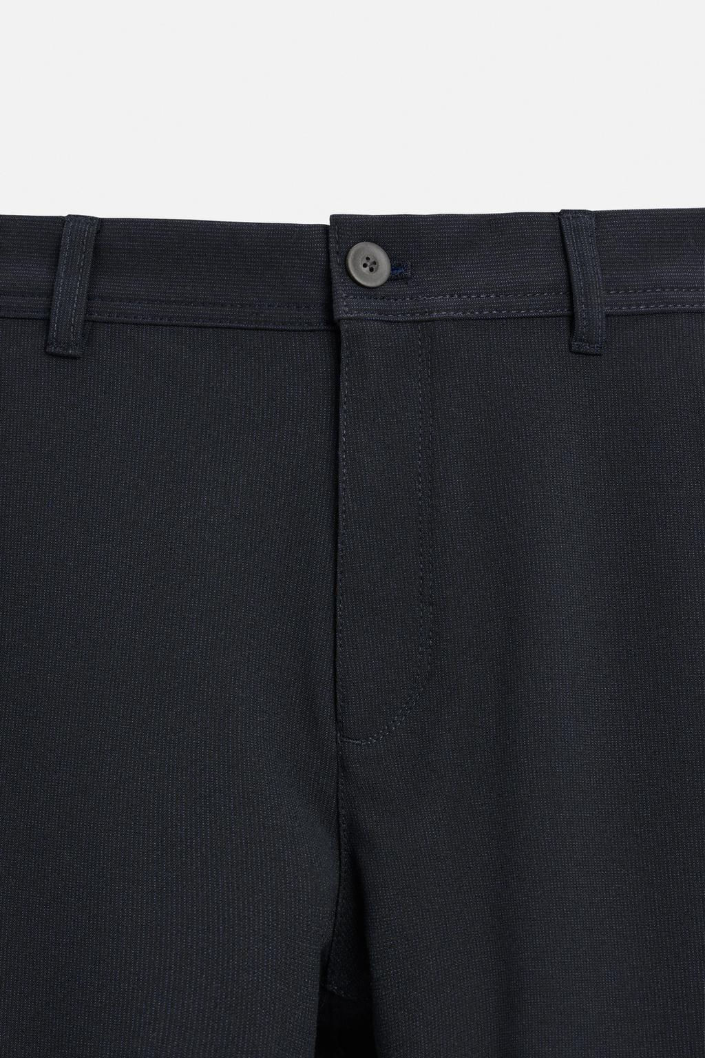 TEXTURED COMFORT TROUSERS - Zara фото 42