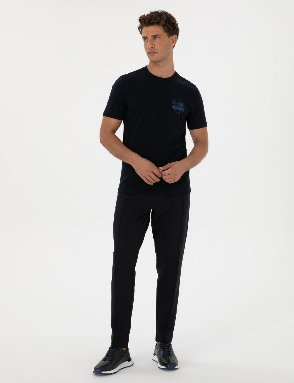 Lacivert Regular Fit Ti__rt