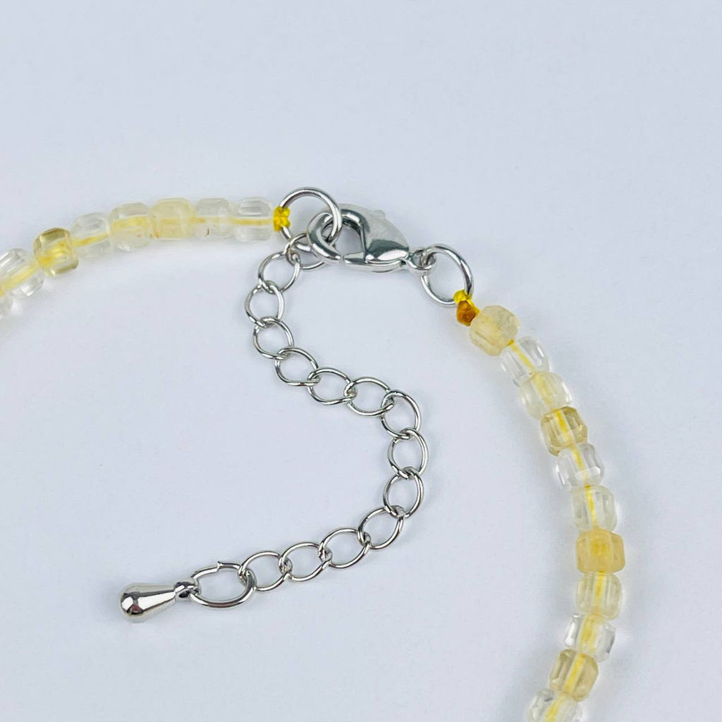 Браслет из лиммонного Кварца - Радуга самоцветов фото 3