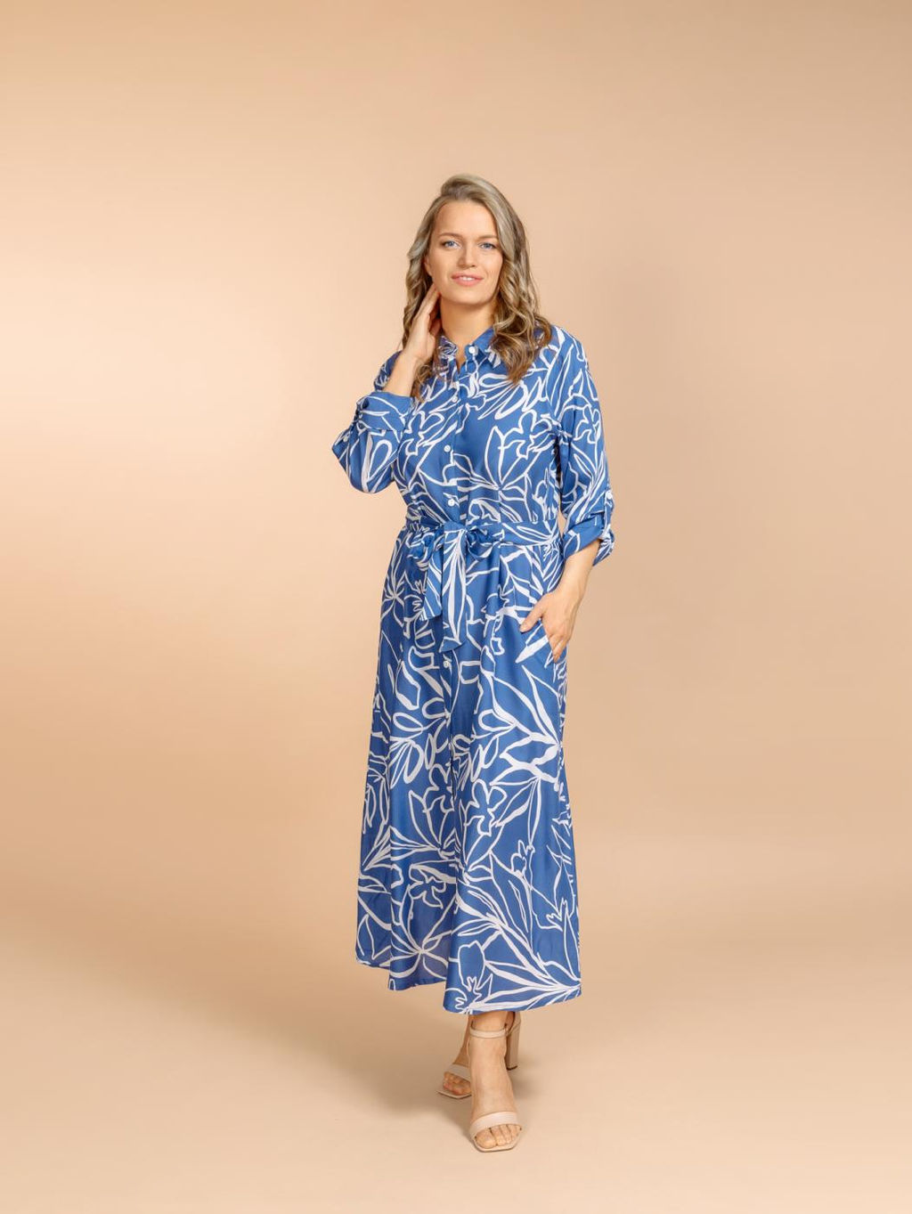 Платье (вискоза) №25-499-2 - Ганг фото 2