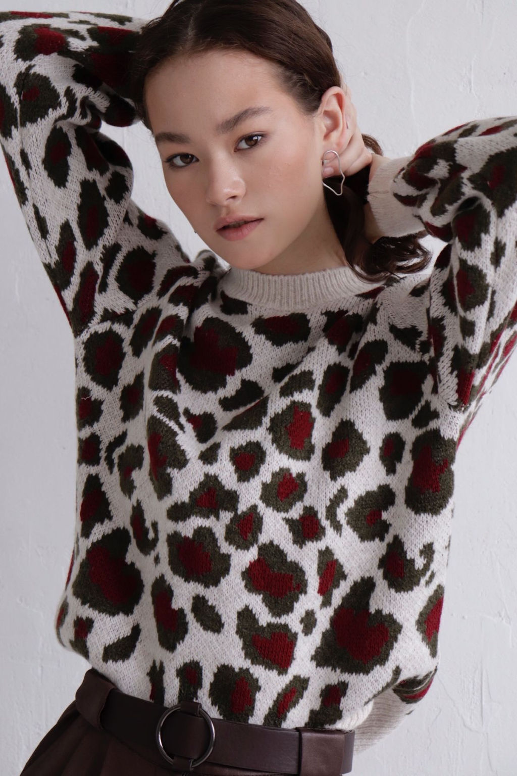 10046 Джемпер леопардовый - Martichelli фото 15