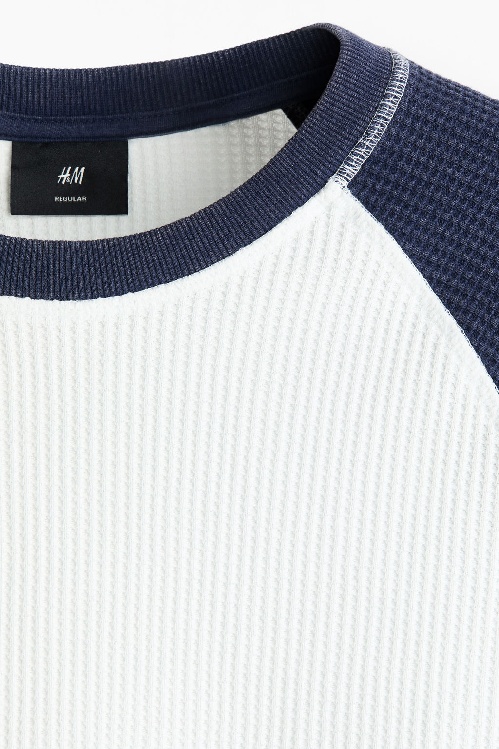 Camiseta en punto gofrado Regular Fit - H&m фото 3
