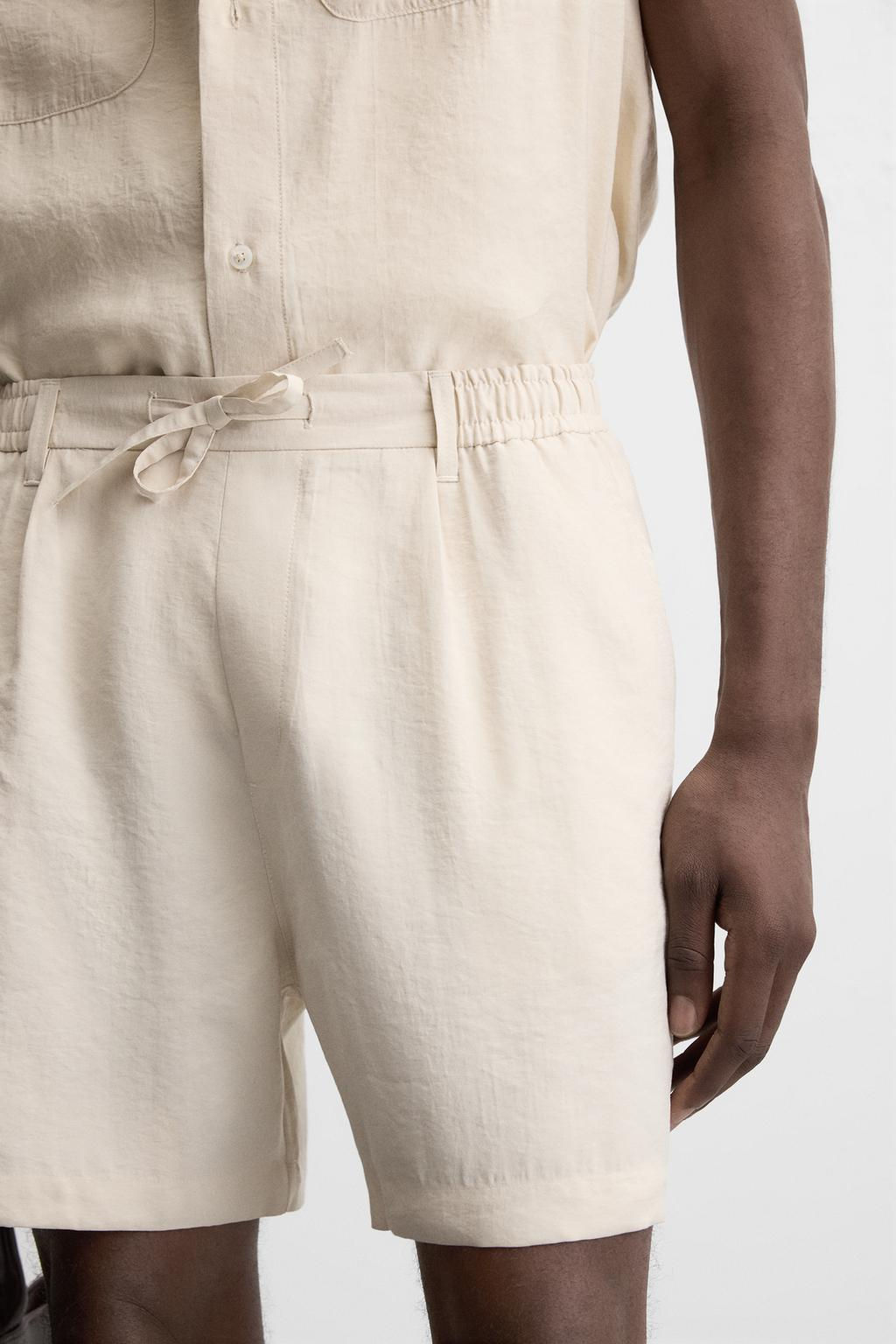 REGULAR FIT BERMUDA SHORTS - Zara фото 7