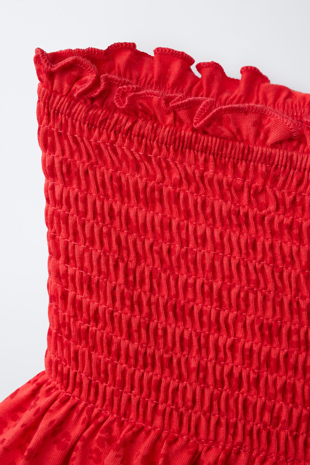 FALDA BERMUDA FLORES / Rojo - Zara фото 3