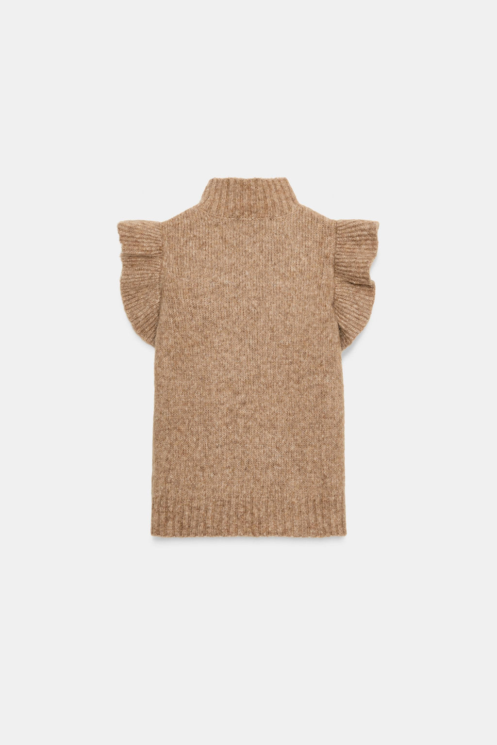 WOOL TOP WITH RUFFLES - Zara фото 18