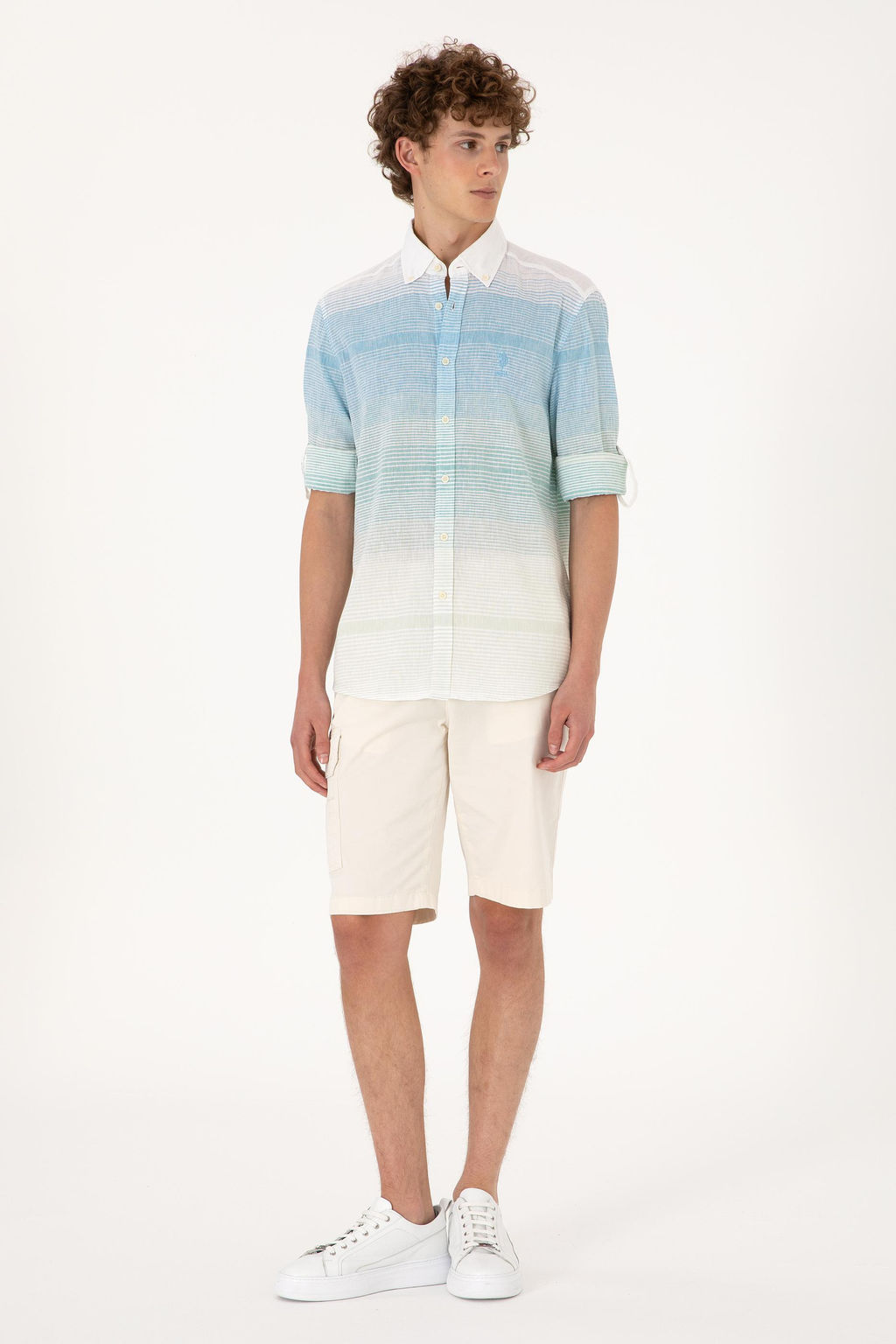 Erkek Mint Uzun Kollu G_mlek Sepette S_rpriz _ndirim - U.s. polo assn фото 4