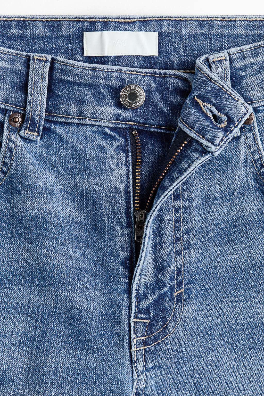Flared Regular Waist Ankle Jeans - H&m фото 5