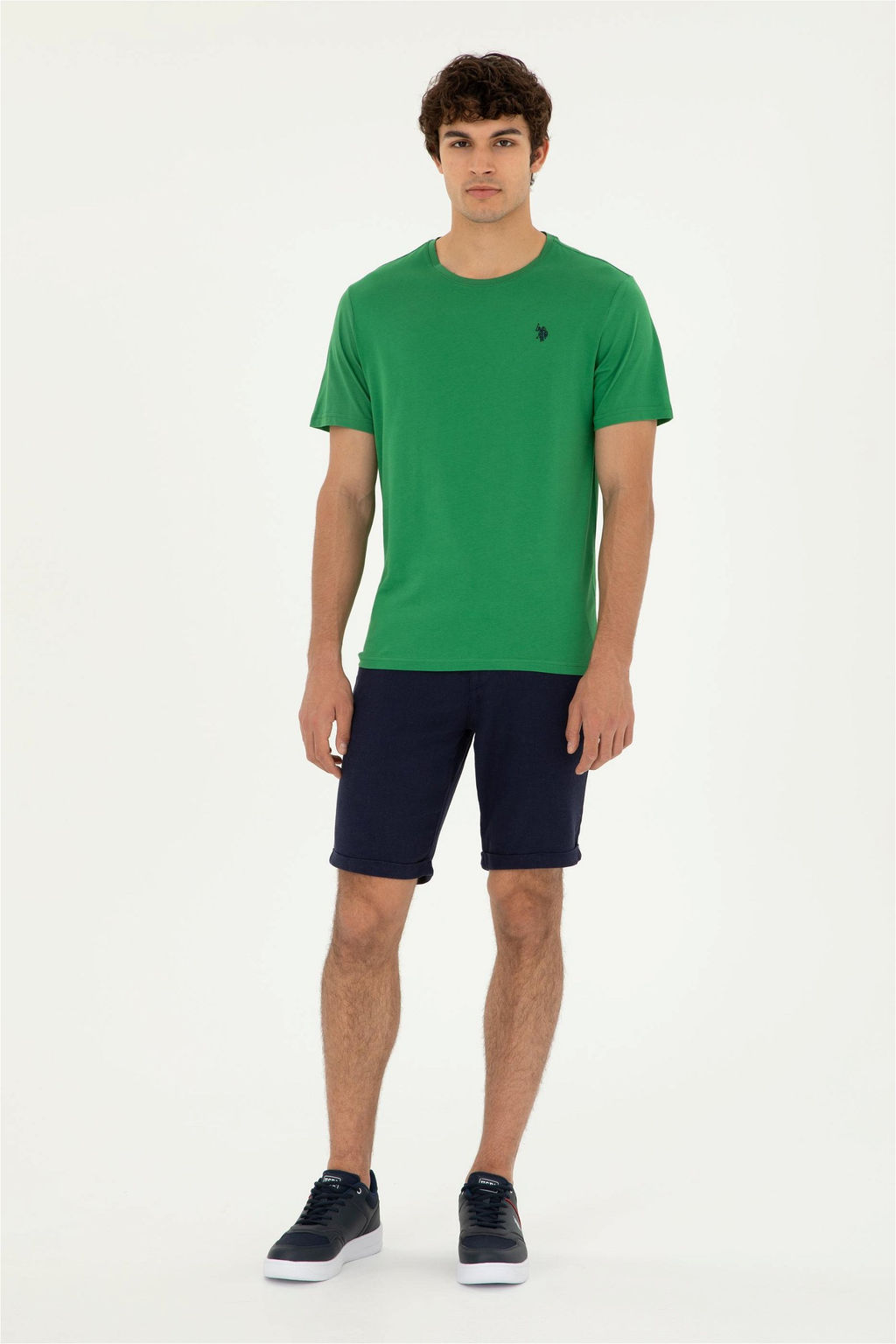 Мужская зеленая базовая скидка на сюрприз в корзине - U.s. polo assn фото 4