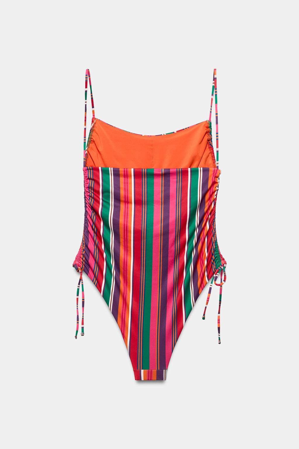 BA?ADOR ESTAMPADO RAYAS FRUNCES LATERALES / Multicolor - Zara фото 7