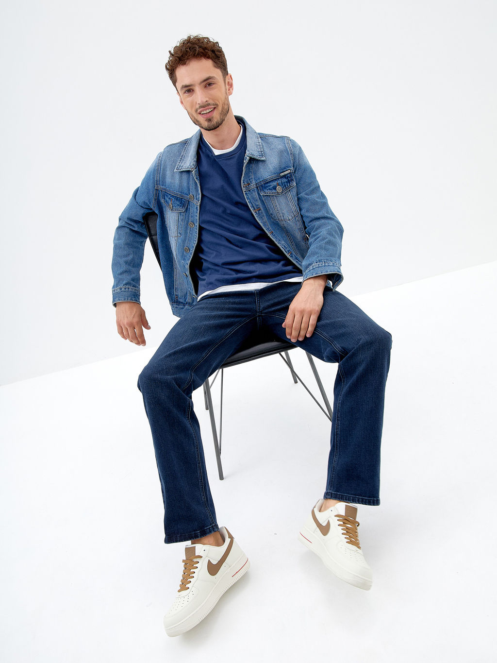 Мужские Джинсы Широкие - Mossmore фото 22