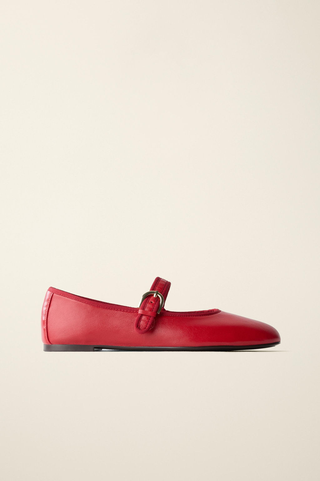 BAILARINA PIEL CREATED BY CARAMEL LONDON X ZARA / Rojo  фото 4