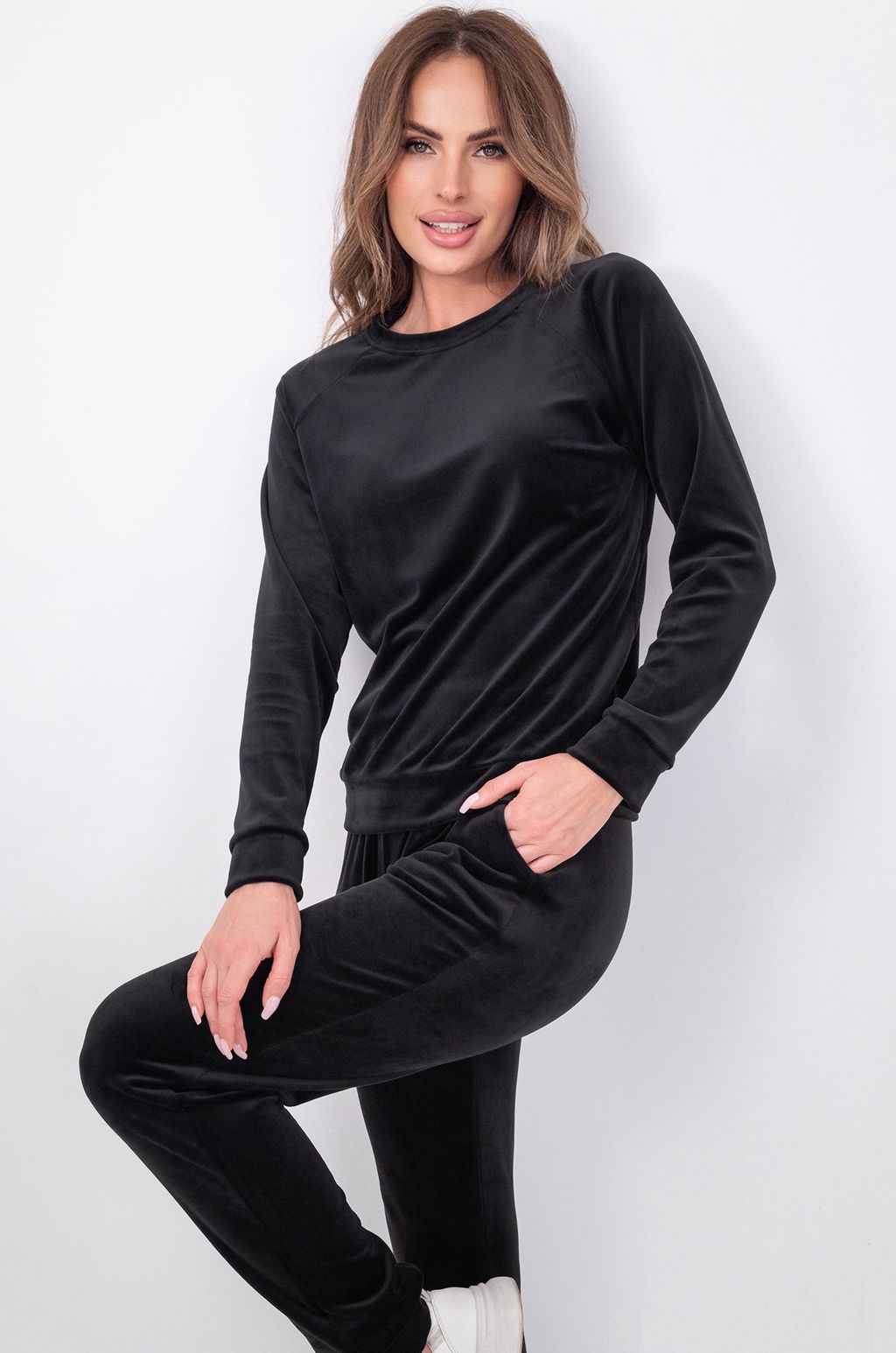 Женский костюм из велюра Happy Fox  фото 3