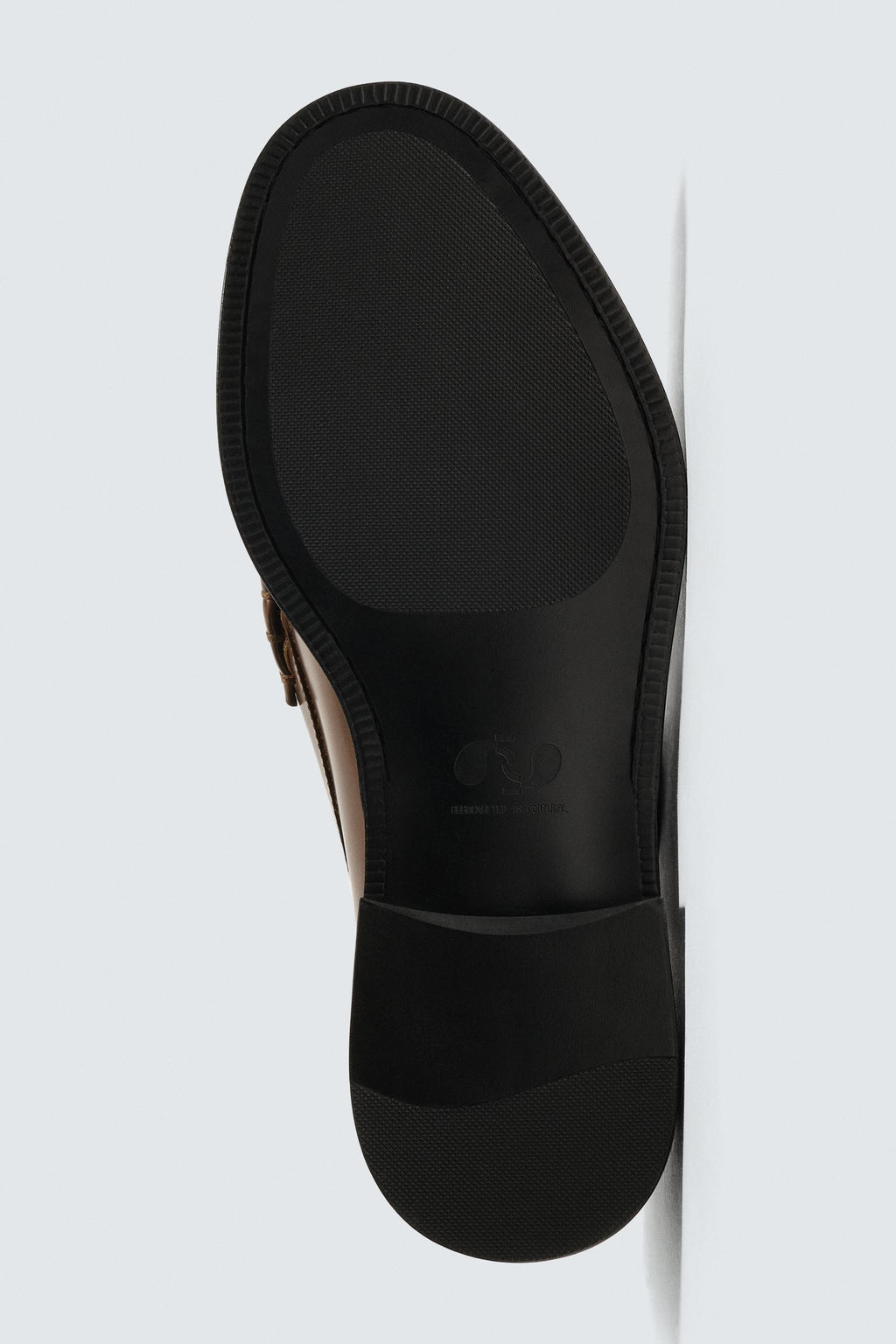 LEATHER PENNY LOAFERS - Zara фото 4