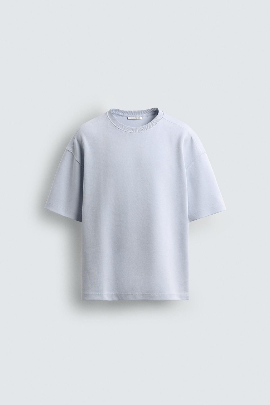 SUDADERA RELAXED FIT INTERLOCK / Celeste - Zara фото 6