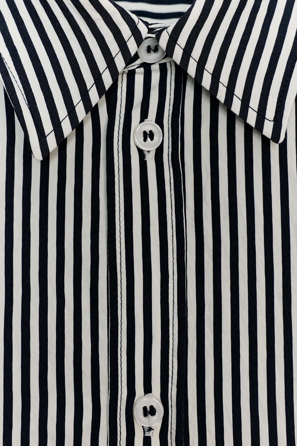 STRIPED FLOWING SHIRT ZW COLLECTION - Zara фото 7