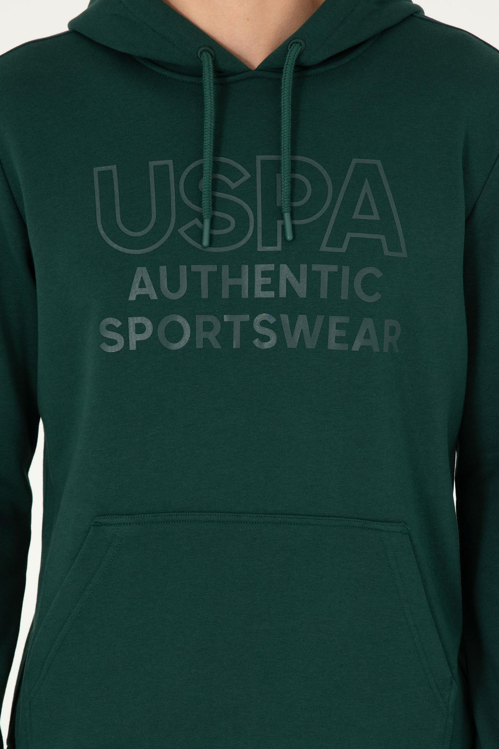 Мужской темно-зеленый свитшот Неожиданная скидка в корзине - U.s. polo assn фото 6