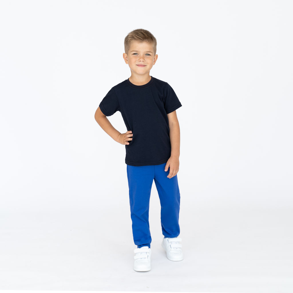 Штанишки детские васильковые