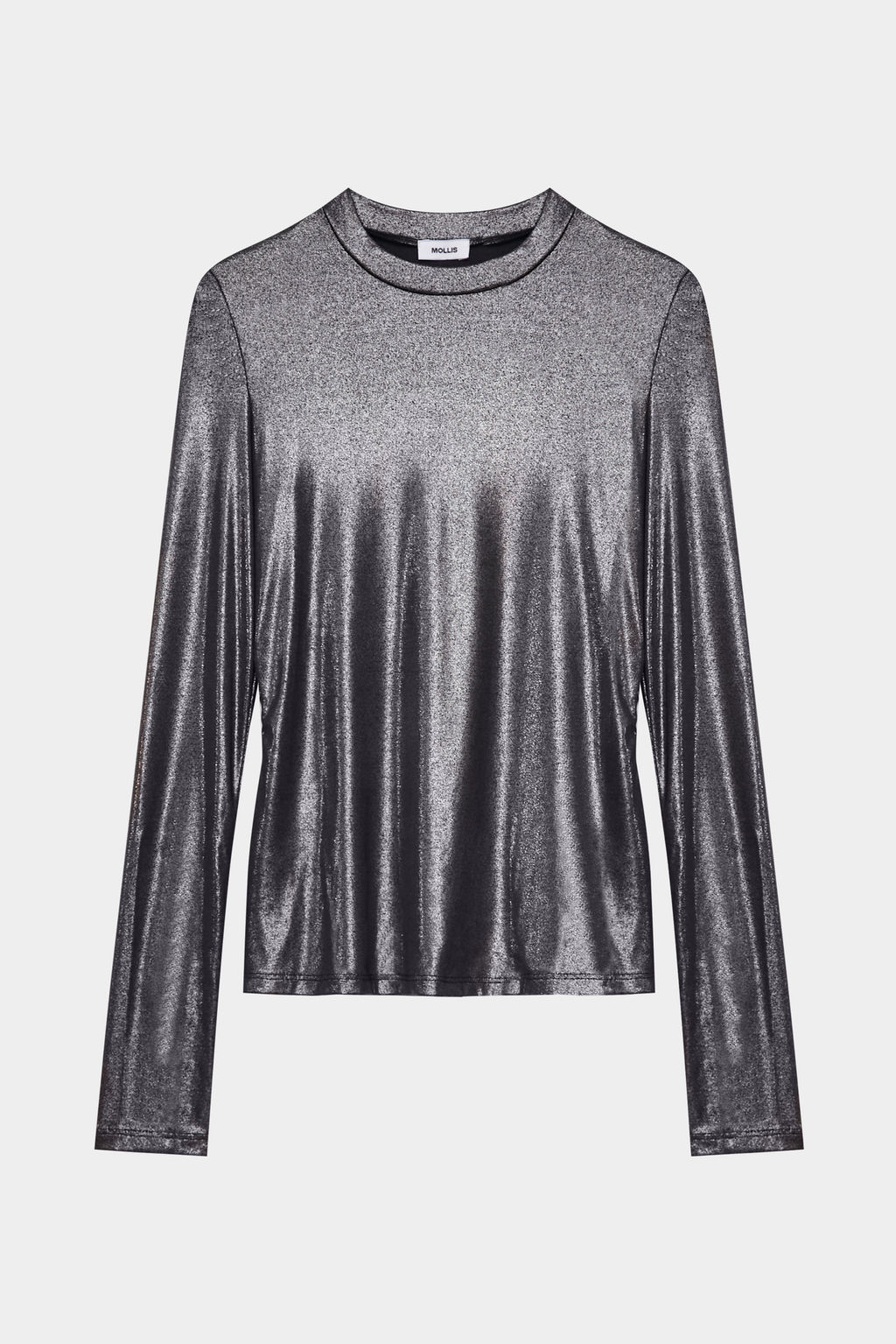 Лонгслив с эффектом металлик - Mollis фото 5