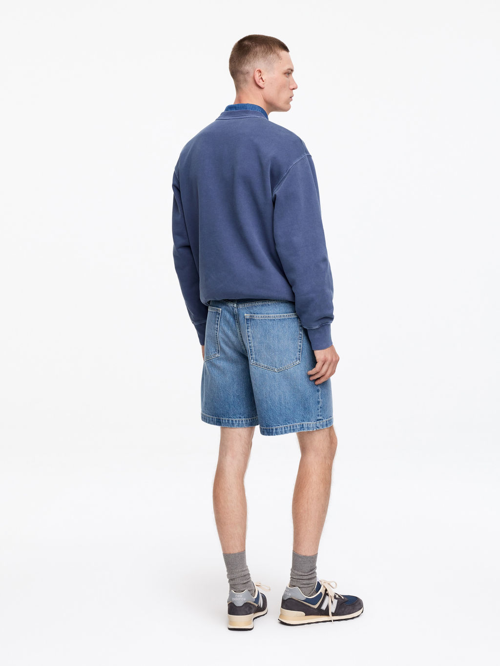 Pantalones cortos denim relaxed fit - H&m фото 7