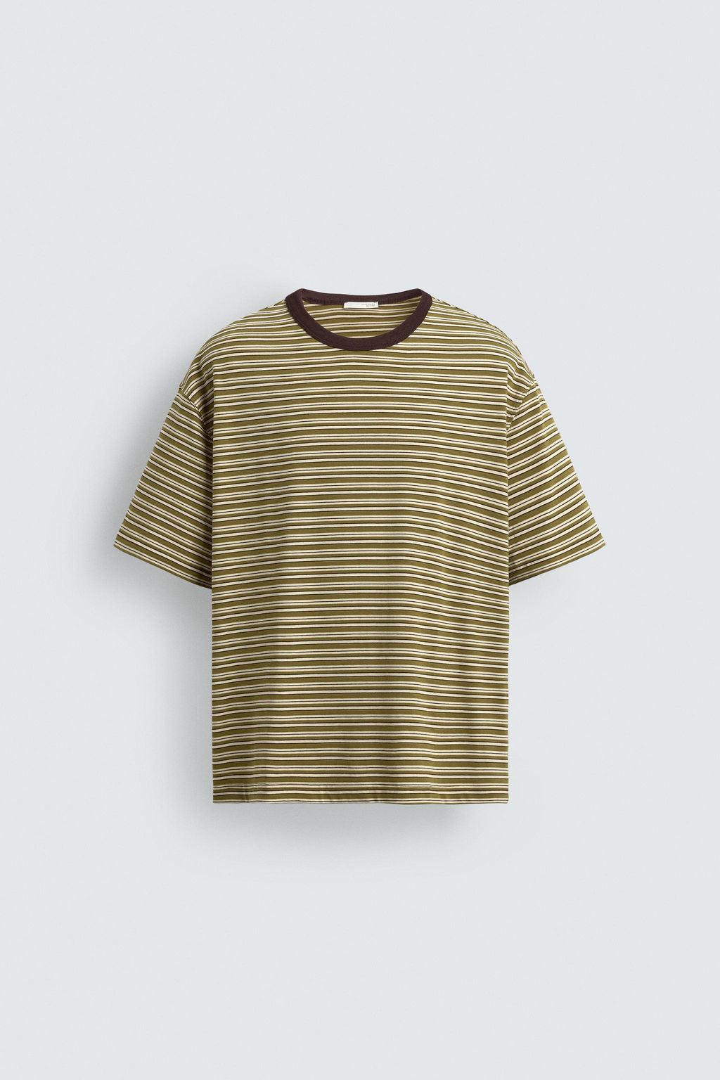 CAMISETA REGULAR FIT  RAYAS / rayas - Zara фото 7