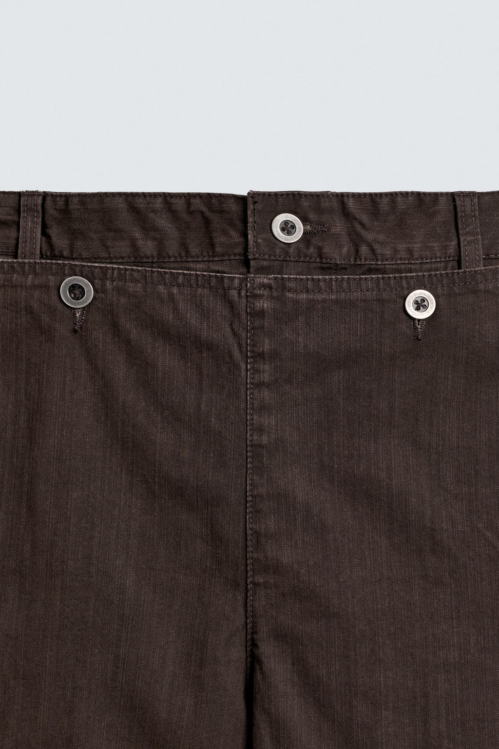 PANTAL?N RELAXED FIT BOLSILLO PETO / Marr?n - Zara фото 10