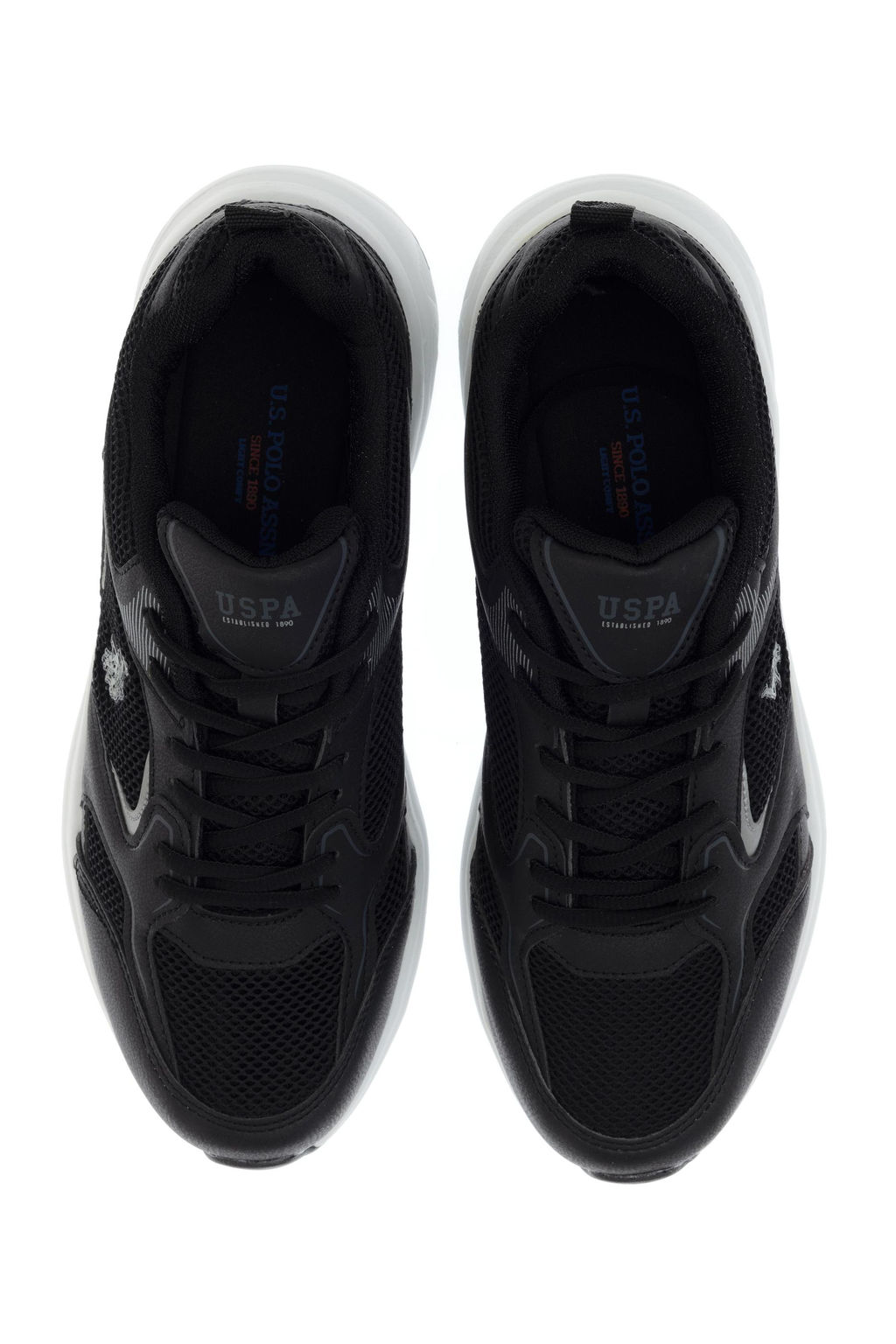 Erkek Siyah Spor Ayakkab_ Sepette S_rpriz _ndirim - U.s. polo assn фото 6