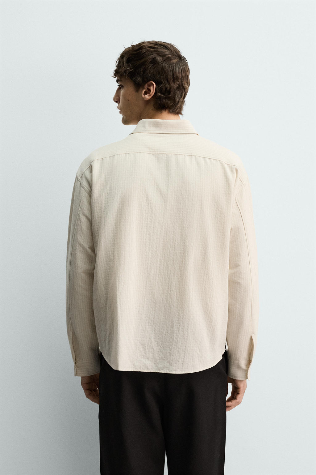 RELAXED FIT CHECK SHIRT - Zara фото 11