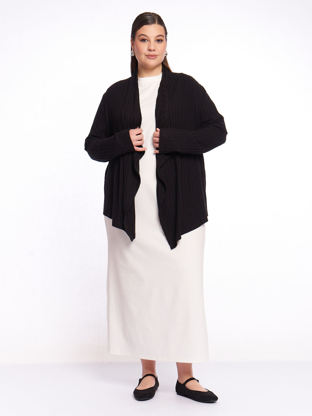 Кардиган лапша KA31908BLK01