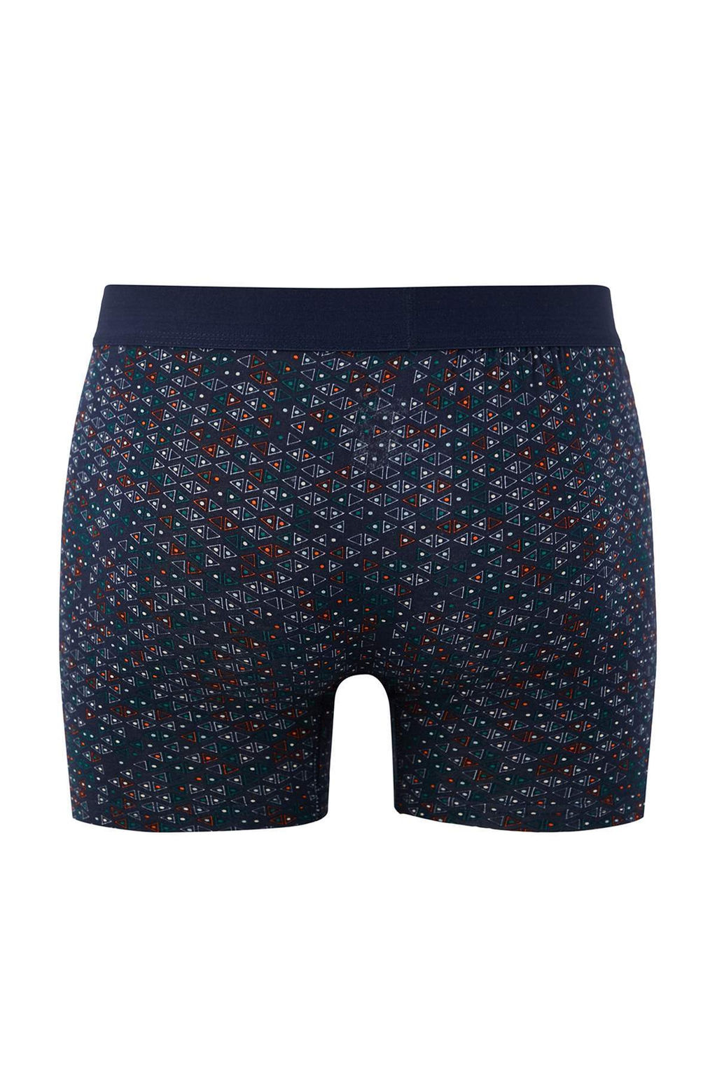 Siyah Desenli Pamuklu Likral? 3lu Boxer TMNAW26BX00000 - Trendyolmilla фото 22